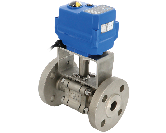 3 piece stainless steel ball valve 703 DN15 + TCR-02N 230V AC